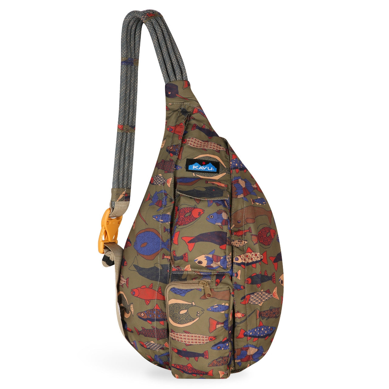 Kavu Multicolor Camouflage Sling Pack Pint Size – KAVU.com main image 2