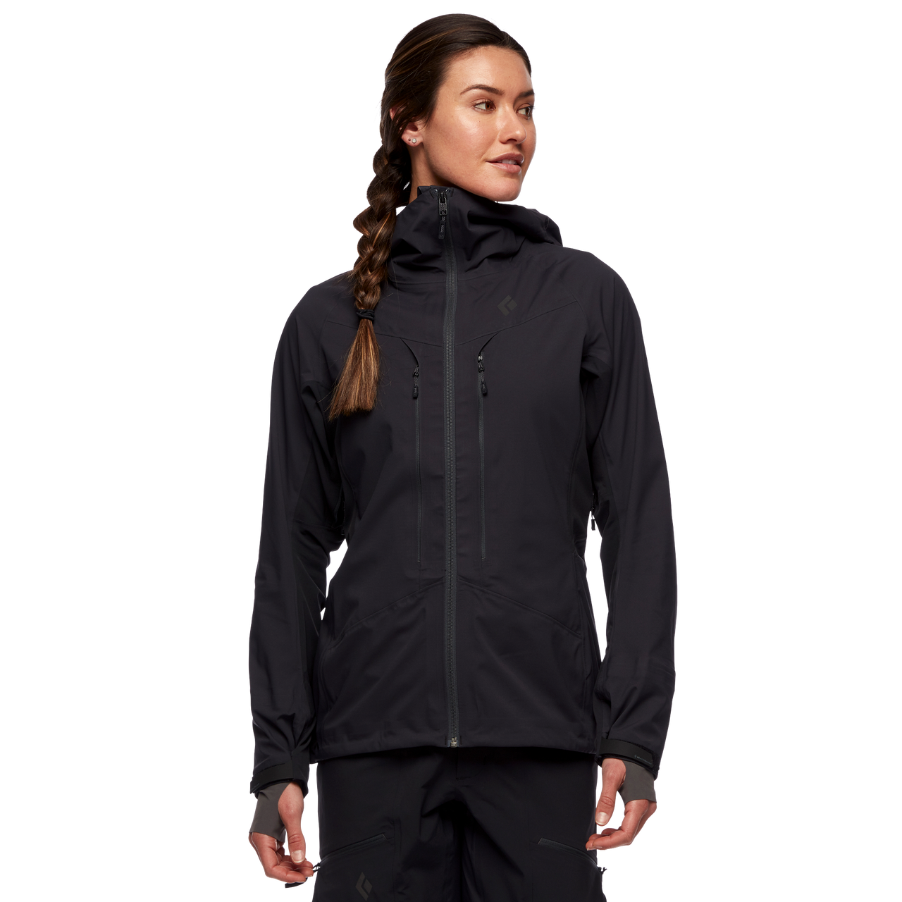 Dawn Patrol Hybrid Shell Jacket - Black