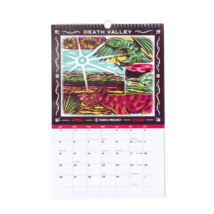 Parks Project 2026 Parks Project National Parks Calendar - MLT