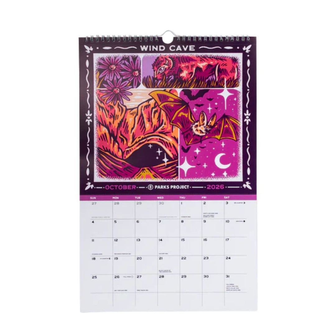 Parks Project 2026 Parks Project National Parks Calendar - MLT