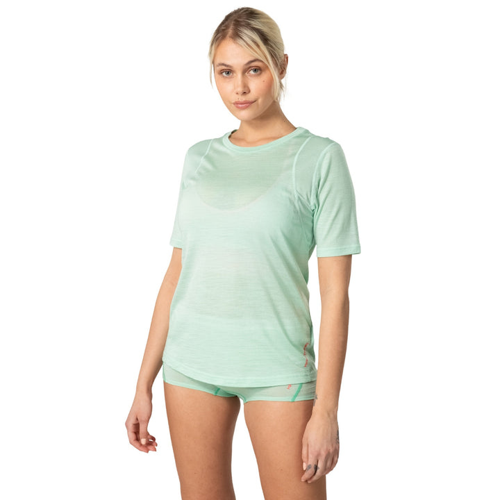 Kari Traa Embla Wool Tee - Light Green