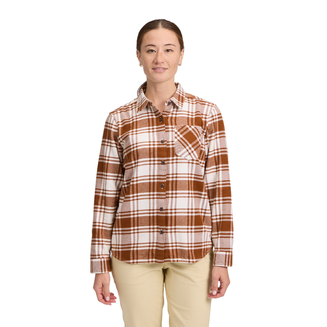 Black Diamond Project Flannel - Clay-Off White Plaid