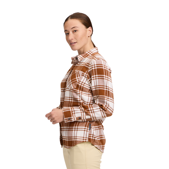 Black Diamond Project Flannel - Clay-Off White Plaid