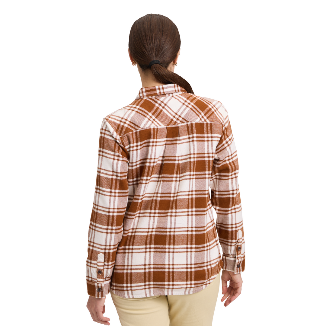 Black Diamond Project Flannel - Clay-Off White Plaid