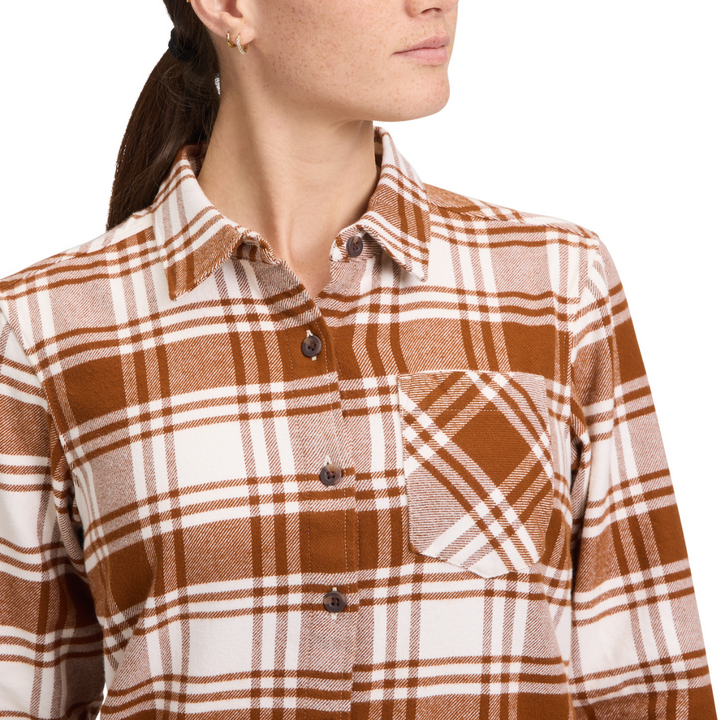 Black Diamond Project Flannel - Clay-Off White Plaid
