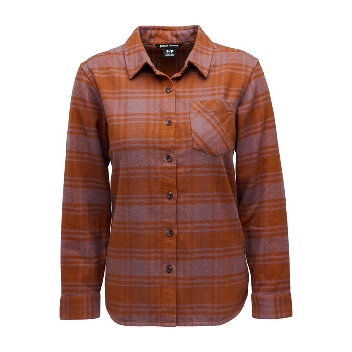 Black Diamond Project Flannel - Dark Mauve-Clay