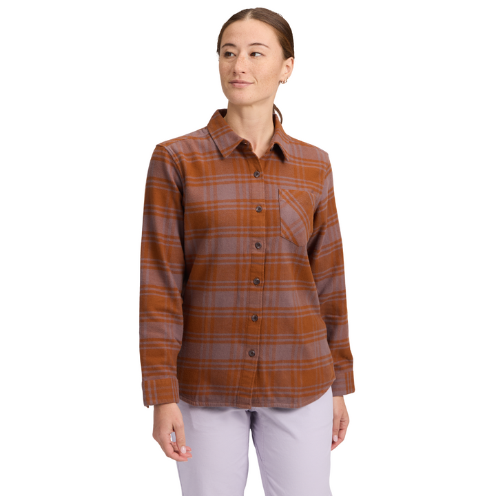 Black Diamond Project Flannel - Dark Mauve-Clay