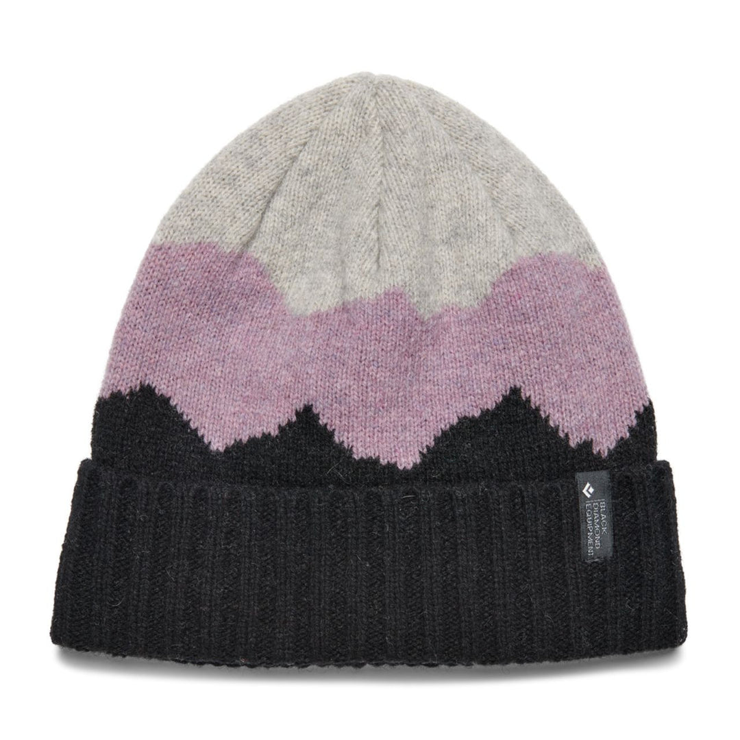 Black Diamond Vista Beanie - Black/Mulberry/Nickel