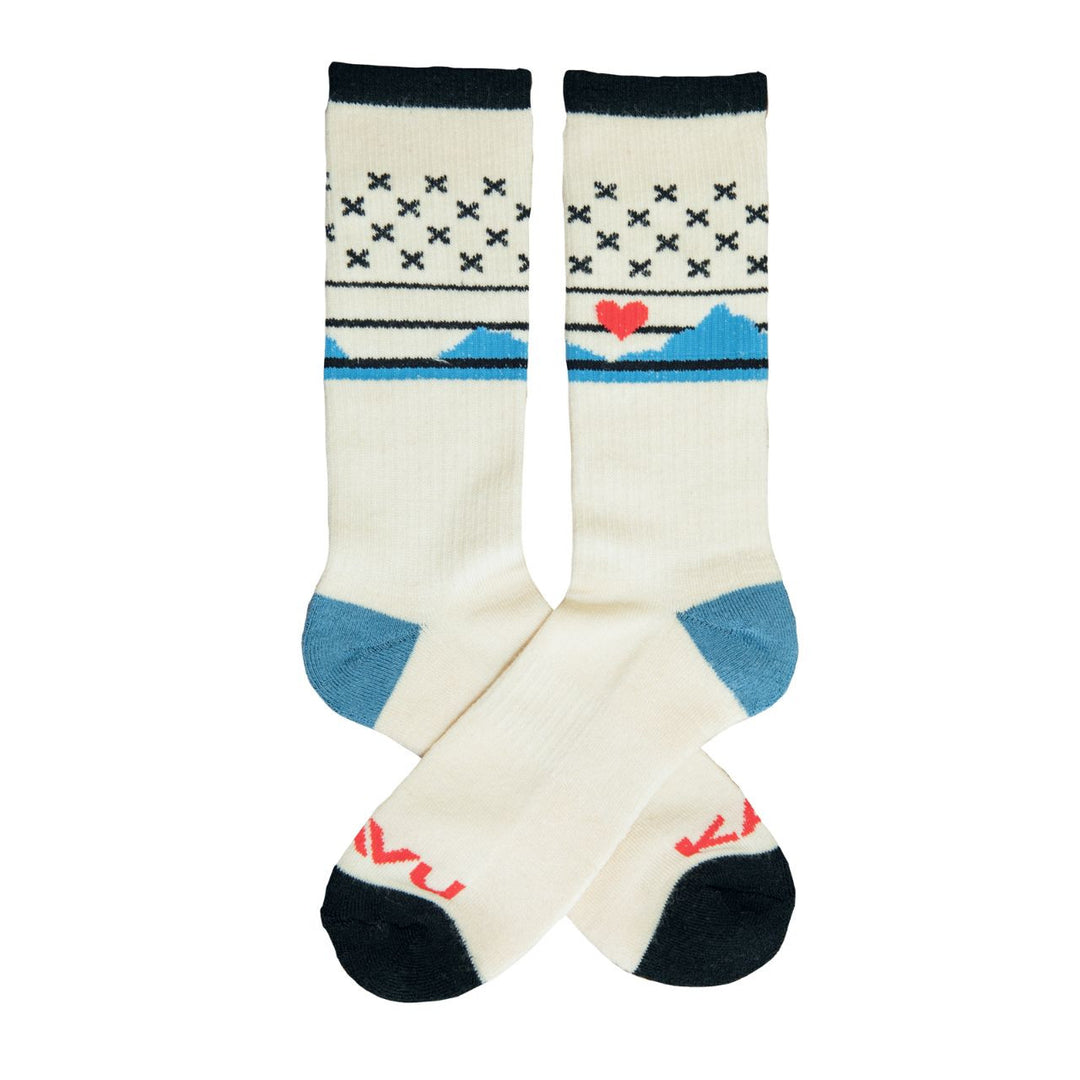 Kavu Moonwalk Socks in I Heart You