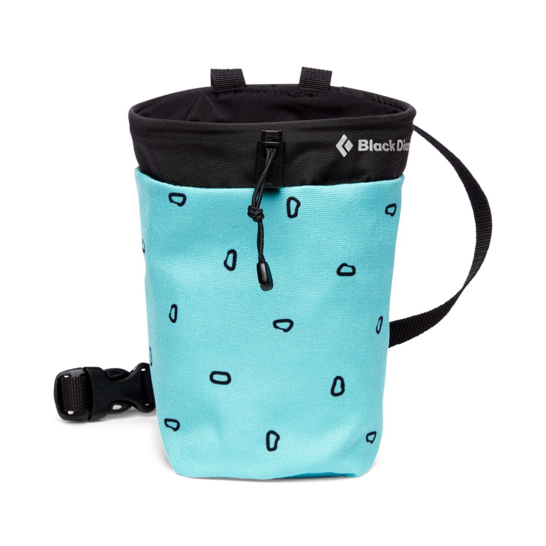 Black Diamond Chalk Bag - Carabiner Print