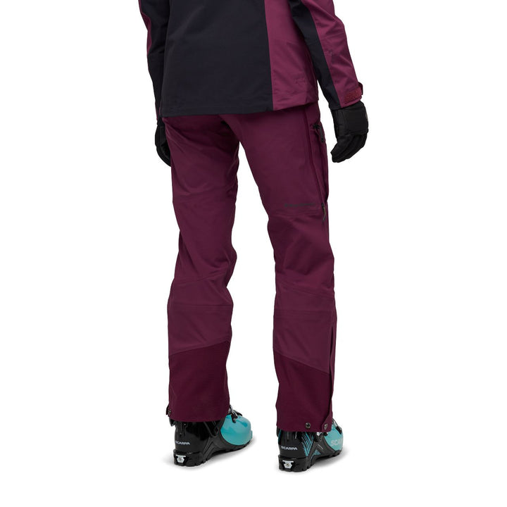 Black Diamond Dawn Patrol Hybrid Pants - Blackberry