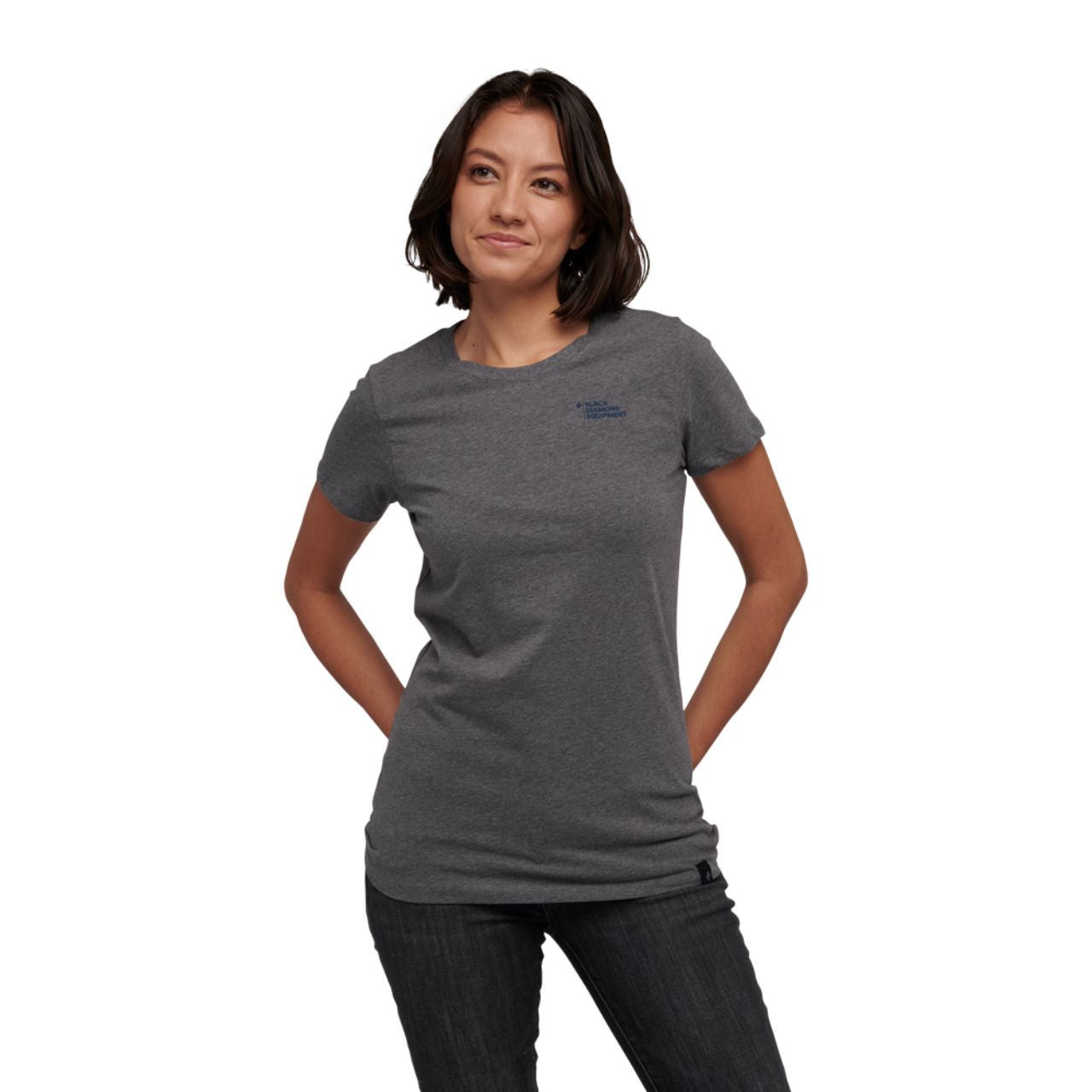 Black Diamond Women's Multi Sport Tee in Charcoal