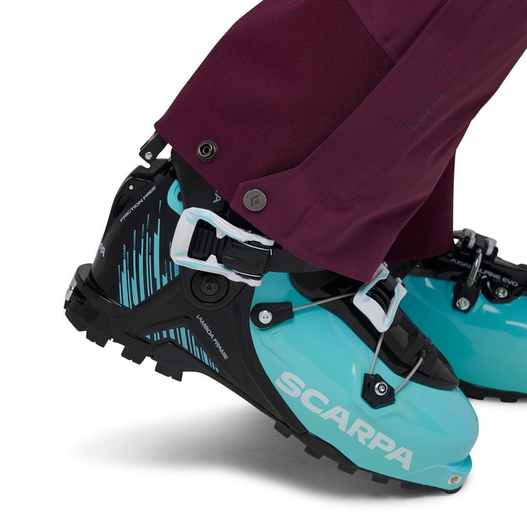 Black Diamond Dawn Patrol Hybrid Pants - Blackberry