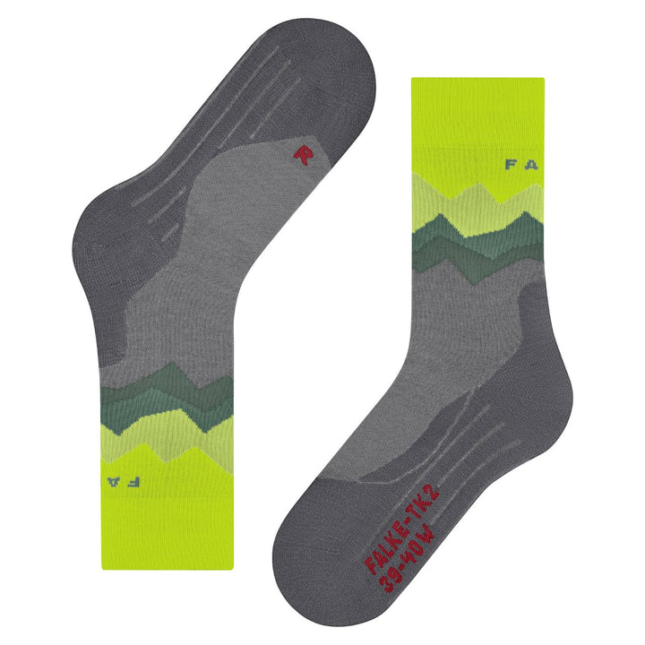 Falke TK2 Crest Hiking Socks - Medium Gray