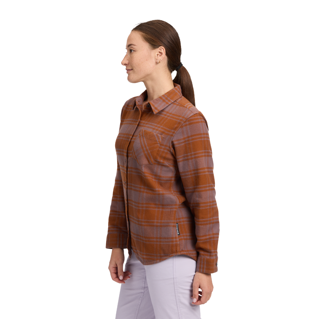 Black Diamond Project Flannel - Dark Mauve-Clay