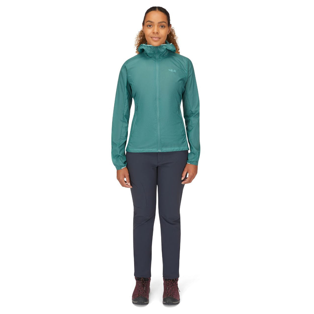 Rab Vital Hooded Windshell Jacket - Eucalyptus