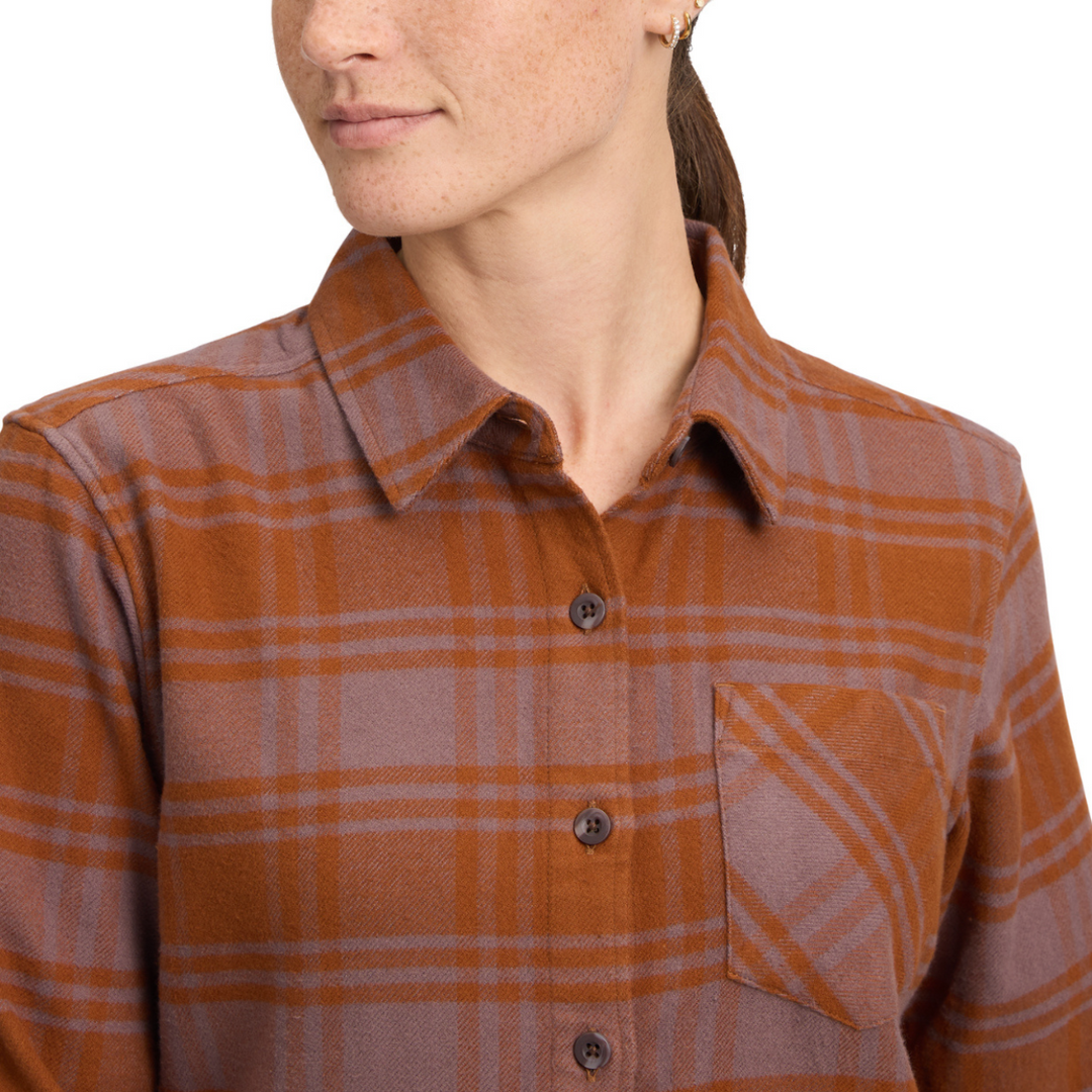 Black Diamond Project Flannel - Dark Mauve-Clay