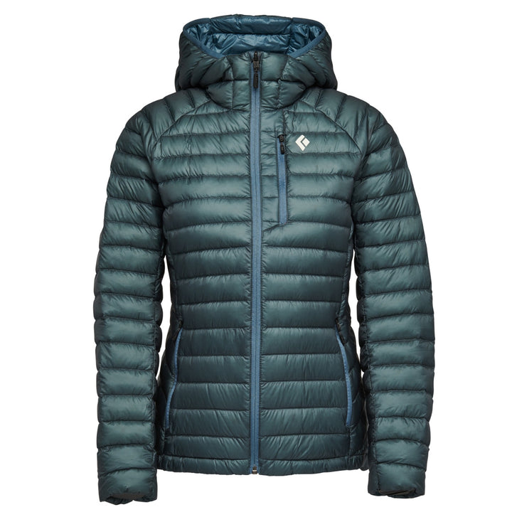 Black Diamond Womens Approach Down Hoody - Creek Blue