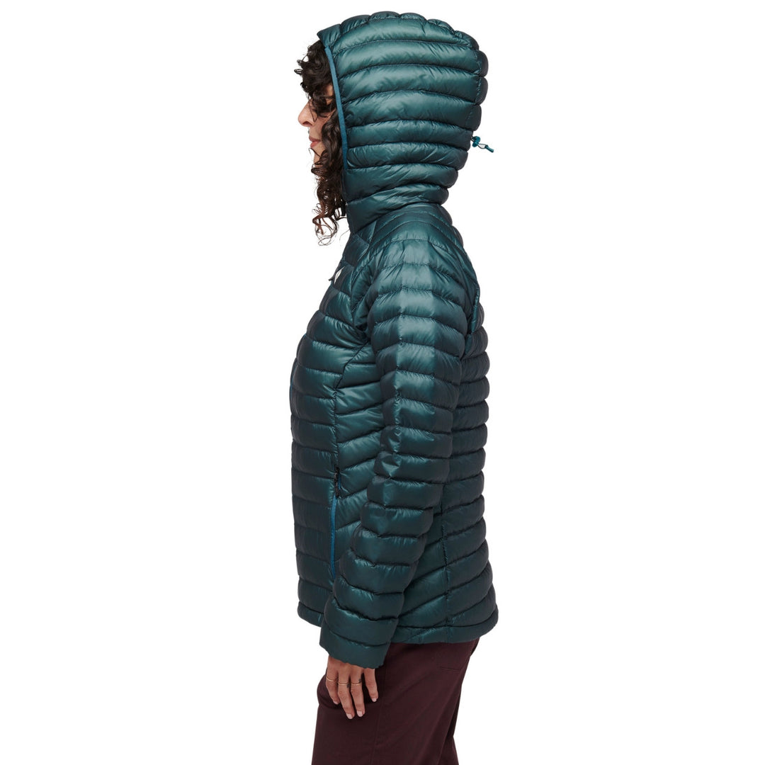 Black Diamond Womens Approach Down Hoody - Creek Blue