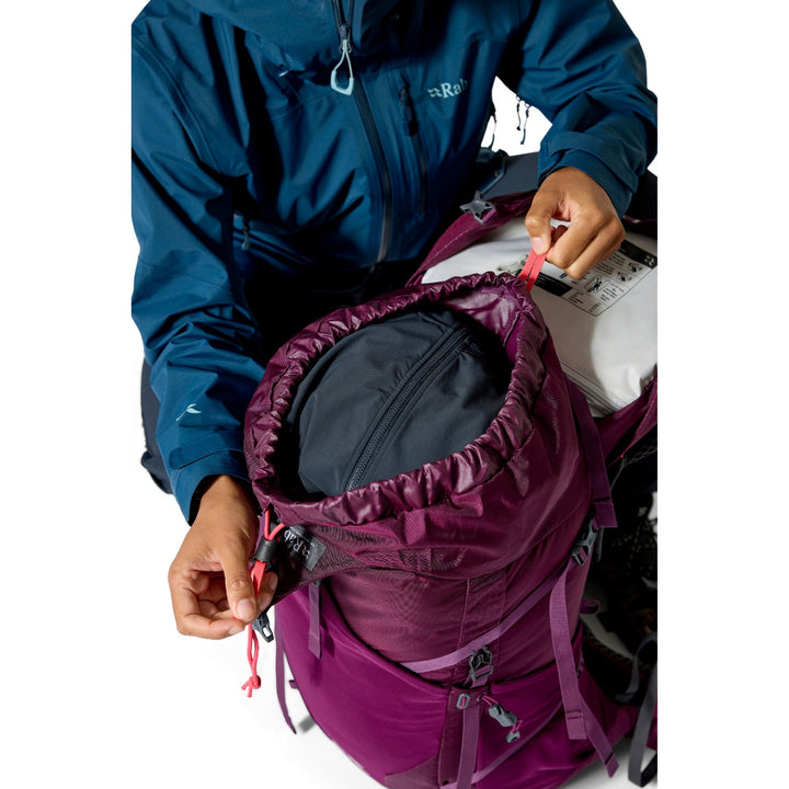 Rab Women's Exion ND35L Hiking Pack - Mulberry