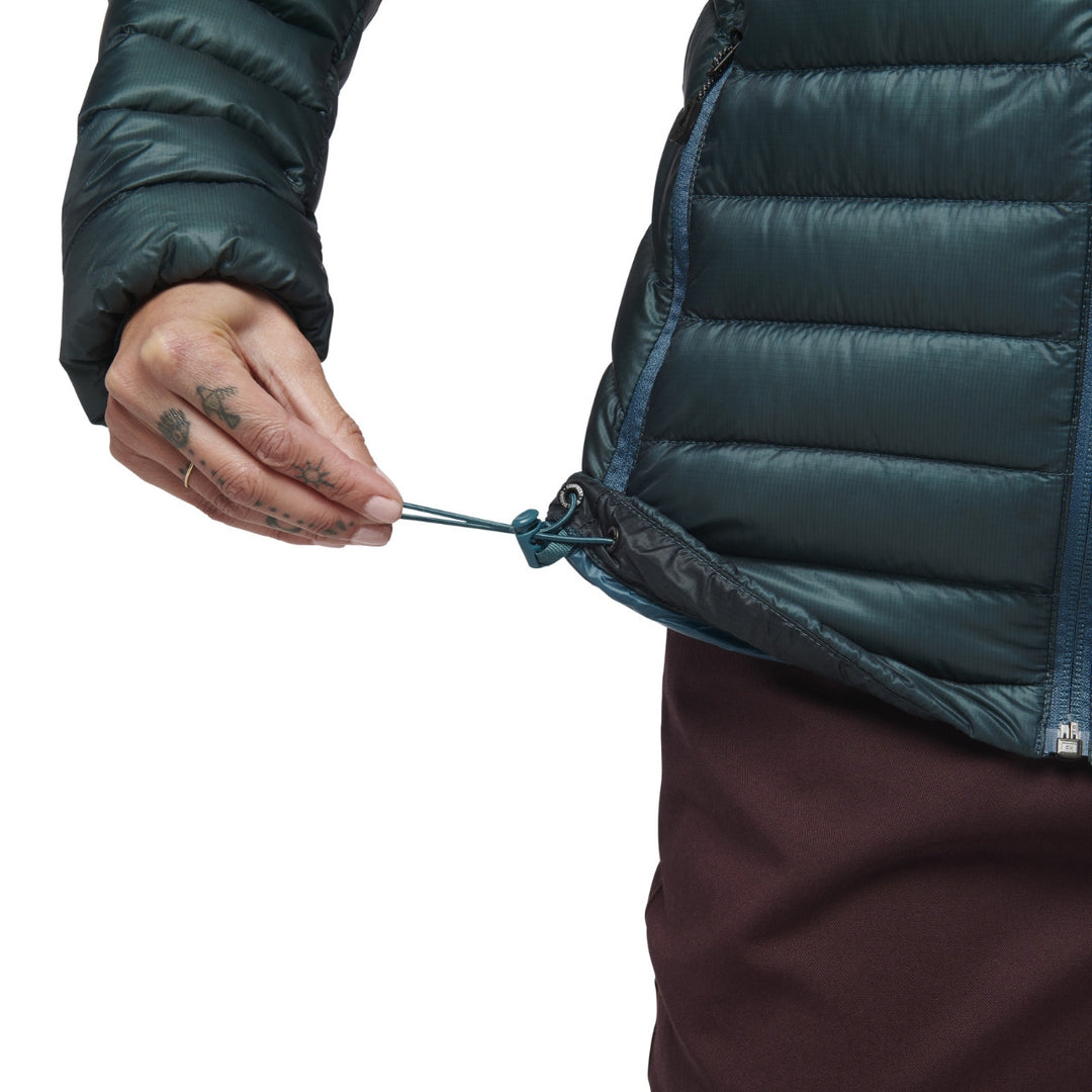 Black Diamond Womens Approach Down Hoody -Creek Blue