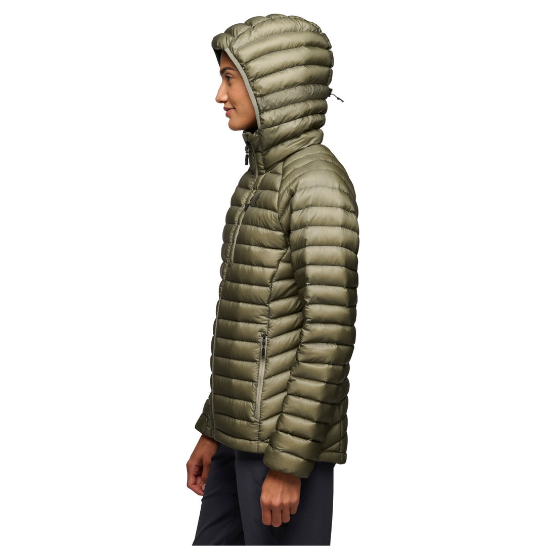 Black Diamond Womens Approach Down Hoody - Pine Smoke