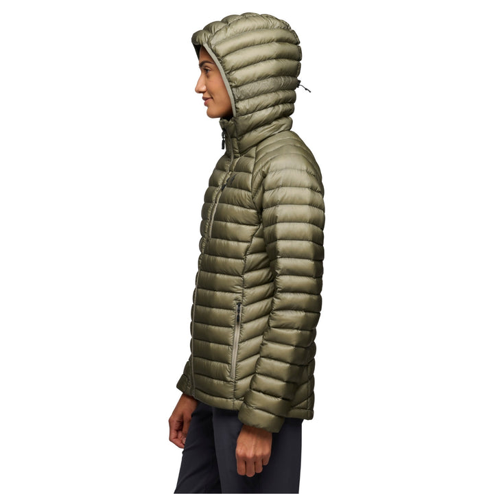 Black Diamond Womens Approach Down Hoody - Pine Smoke