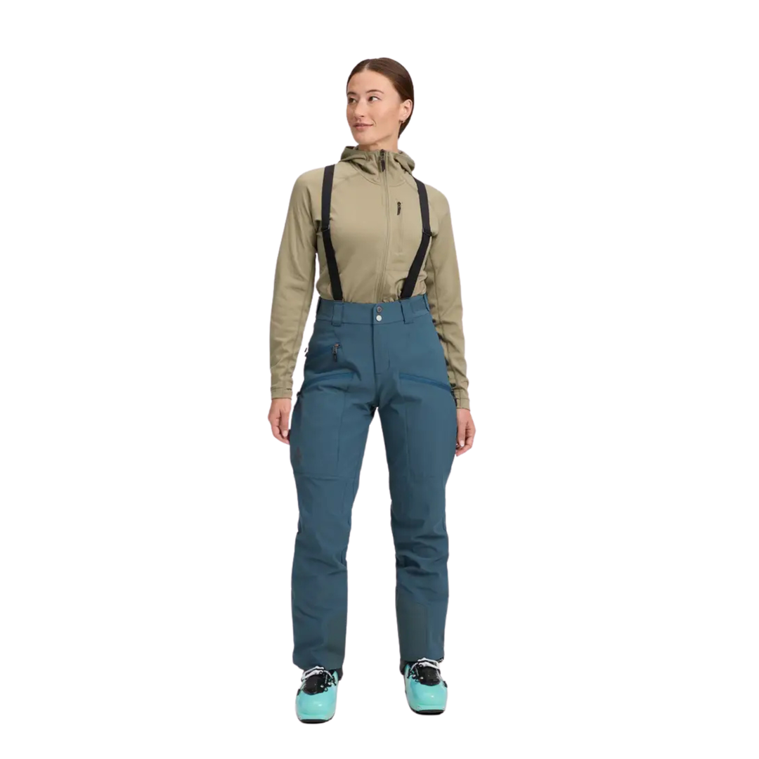 Black Diamond W DAWN PATROL PANTS  - Midnight Blue