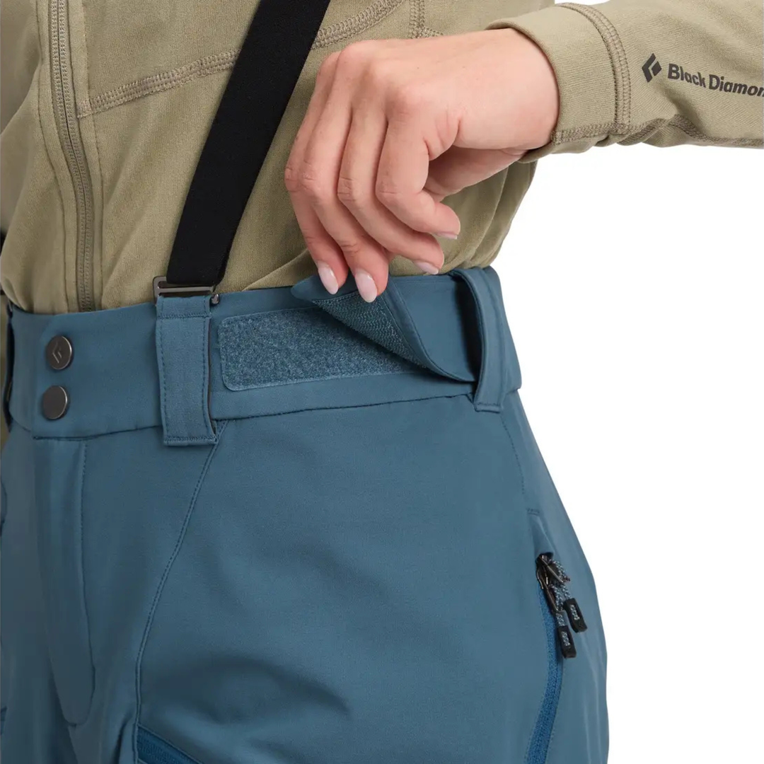 Black Diamond W DAWN PATROL PANTS  - Midnight Blue