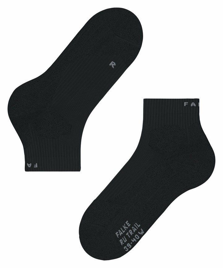 Falke RU Trail Women's Running Socks - Black