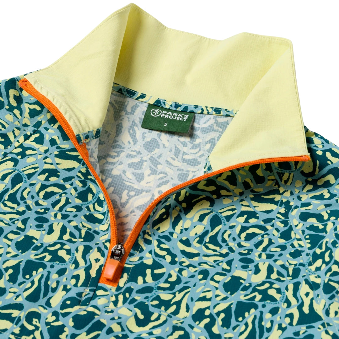 Parks Project New River Flow Quarter Zip Windbreaker