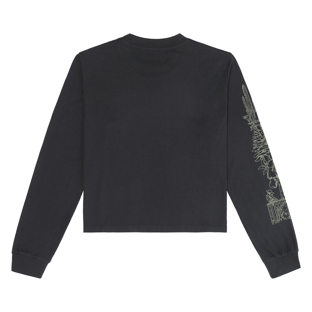 Parks Project Love Nature Boxy Long Sleeve Tee - VNBLK