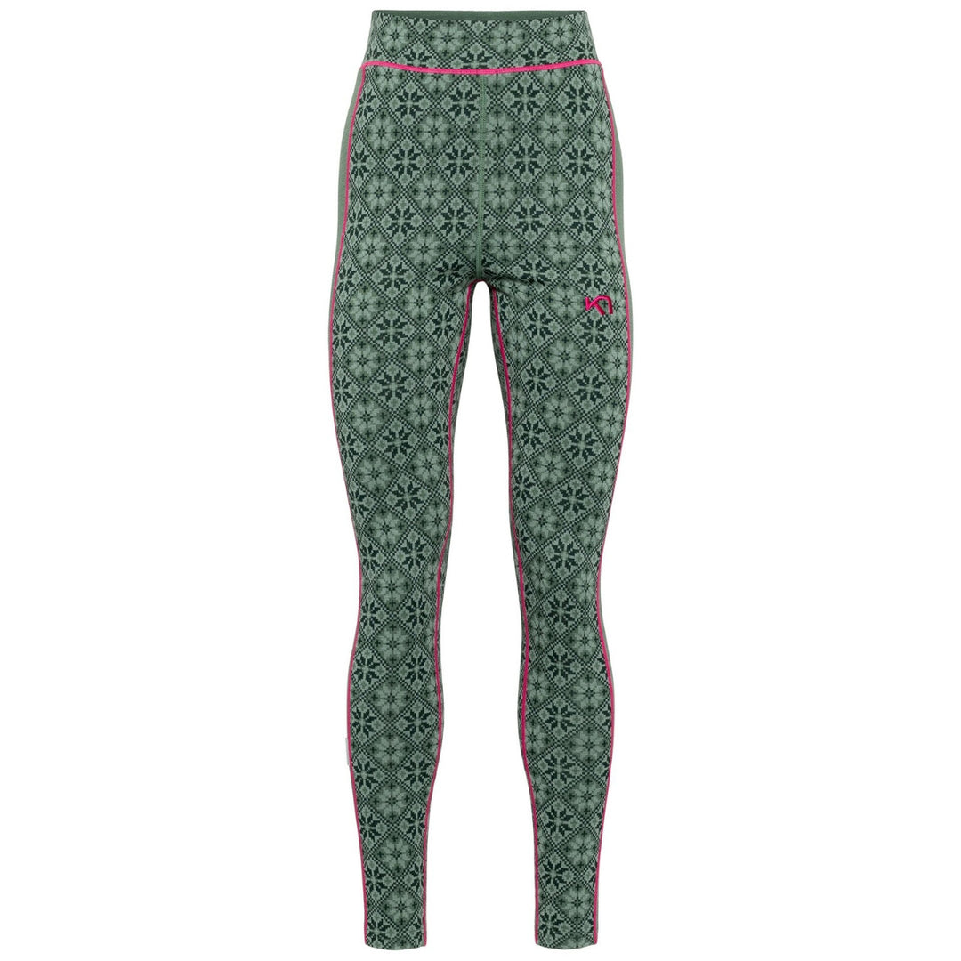 Kari Traa Rose High Waisted Baselayer Pants - Sag