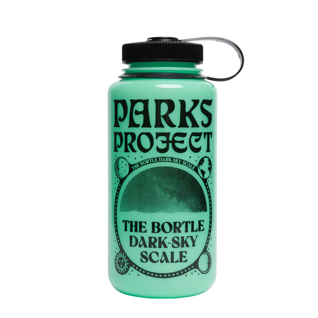 Parks Project Dark Sky Recycled Glow-In-The-Dark Water Bottle