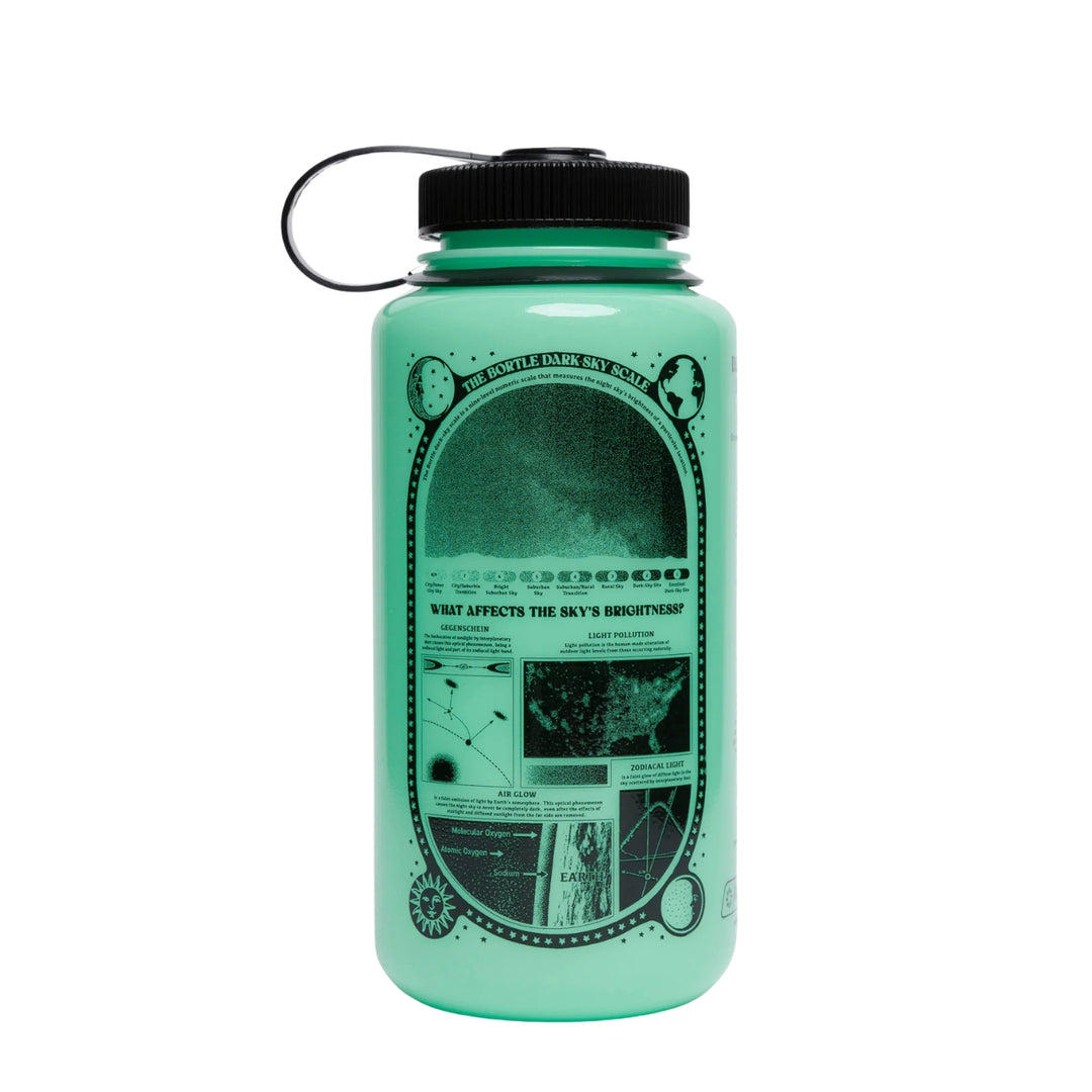 Parks Project Dark Sky Recycled Glow-In-The-Dark Water Bottle