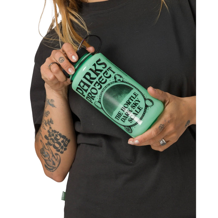 Parks Project Dark Sky Recycled Glow-In-The-Dark Water Bottle
