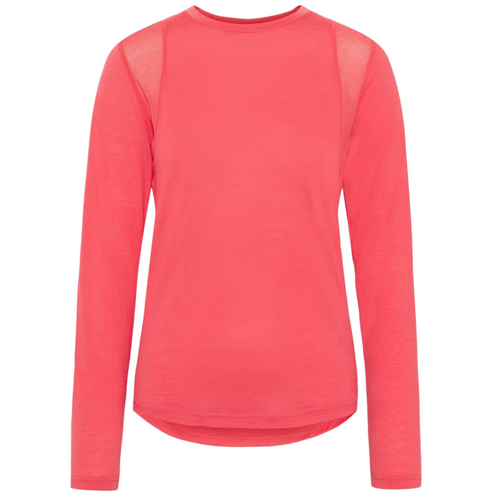 Kari Traa Embla Wool Long Sleeve - Candy Coral