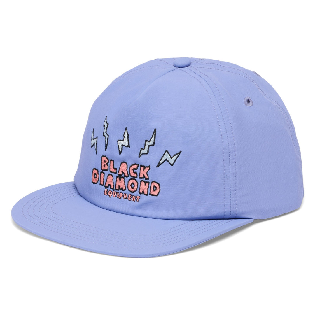Black Diamond Synthetic Surf Hat - Soft Lilac-Lightning Bolts