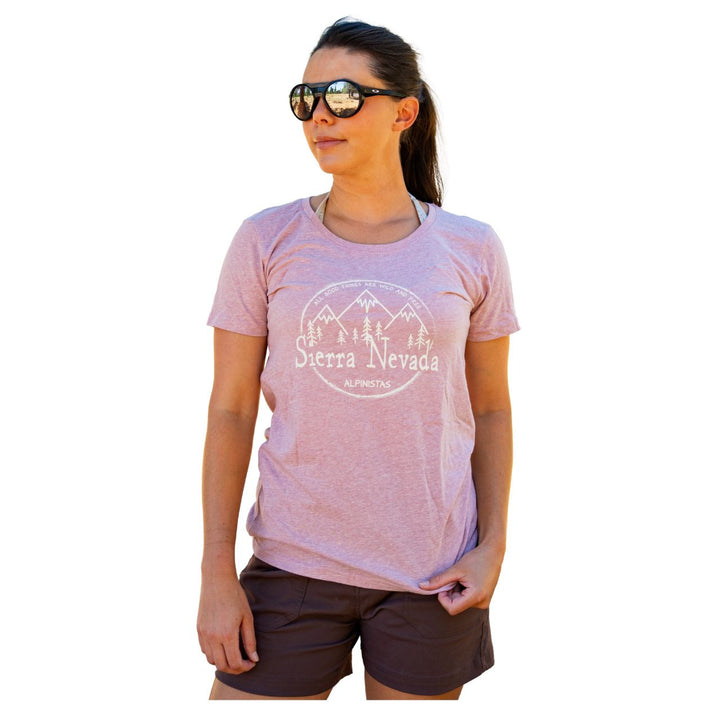 Alpinistas Sierra Nevada Tee - Pink