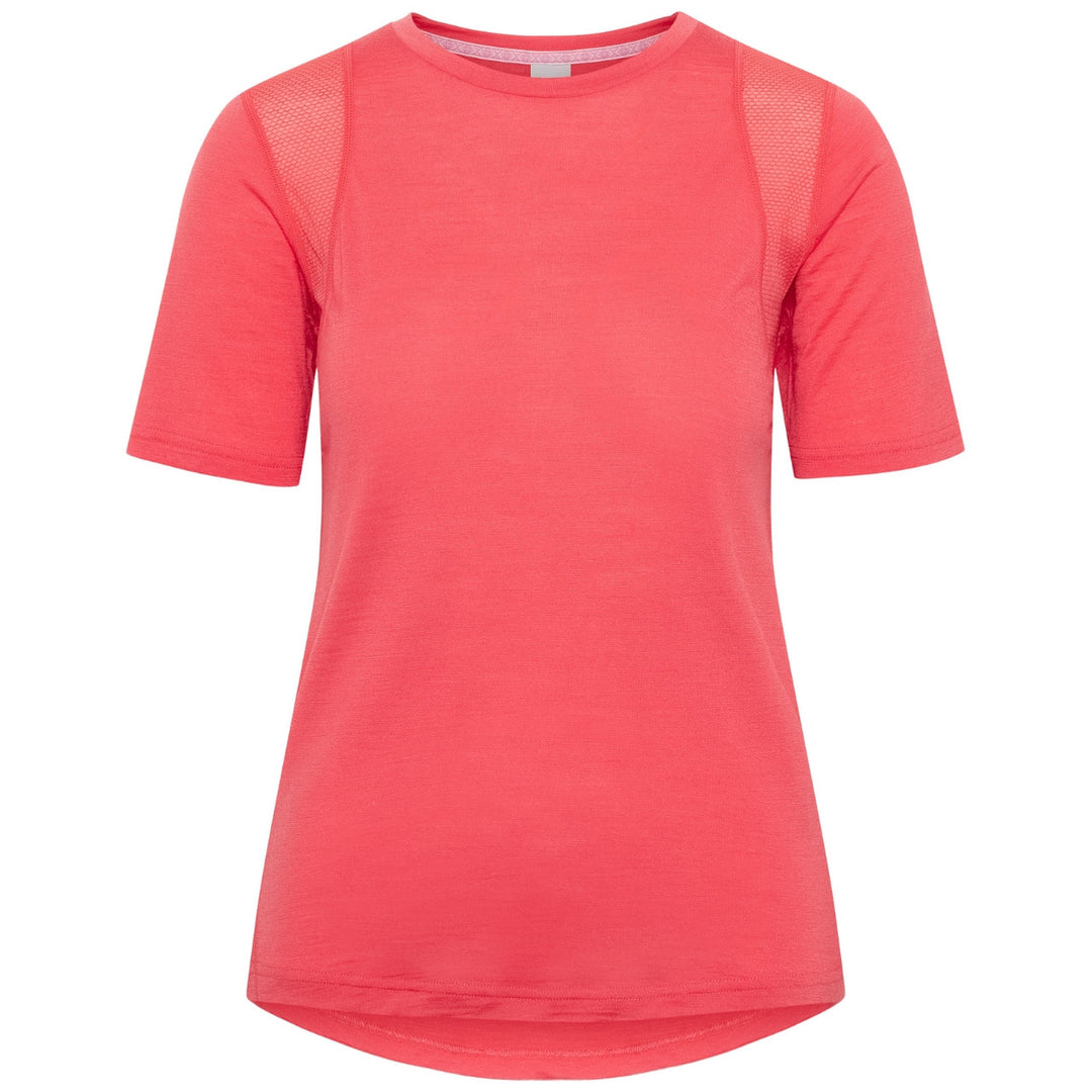 Kari Traa Embla Wool Tee - Candy Coral