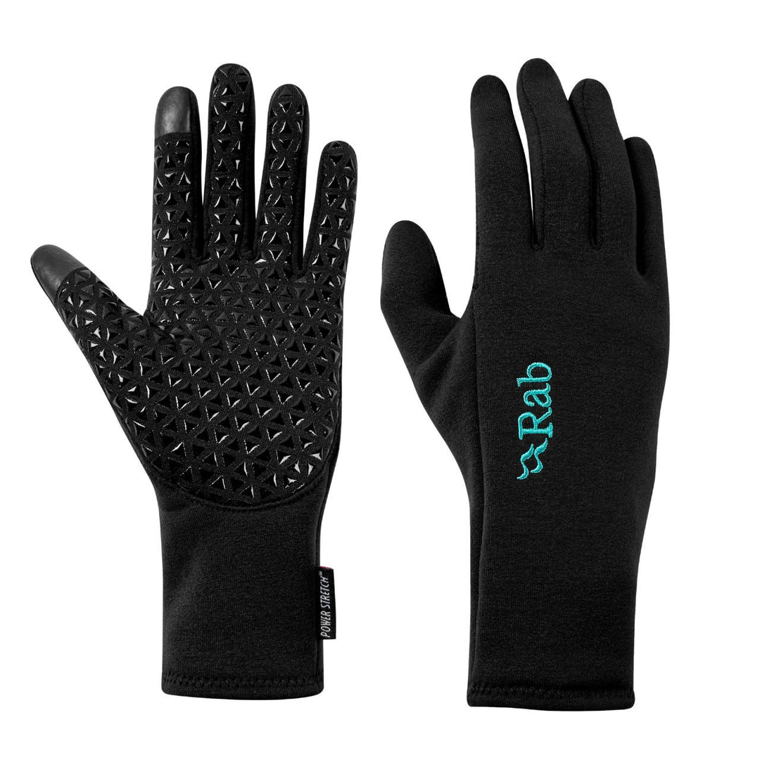 Rab Women's Power Stretch Contact Gloves - Black