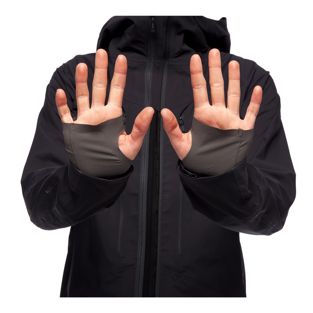 Dawn Patrol Hybrid Shell Jacket - Black