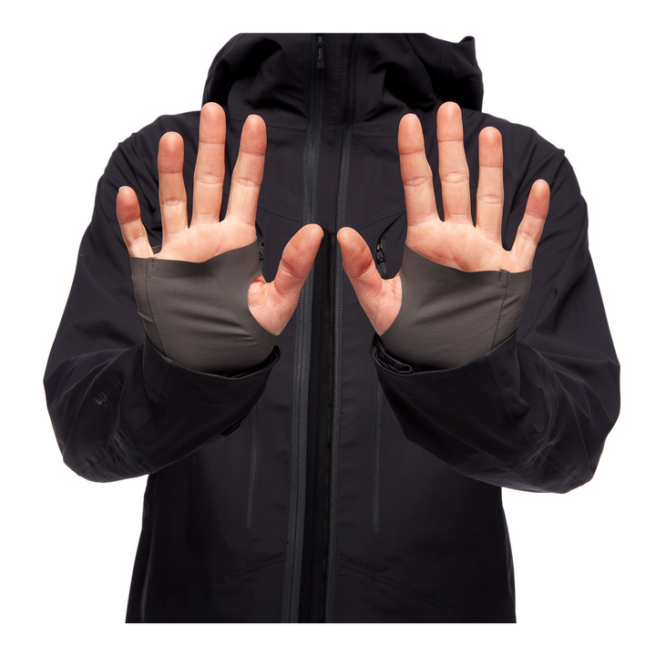 Dawn Patrol Hybrid Shell Jacket - Black