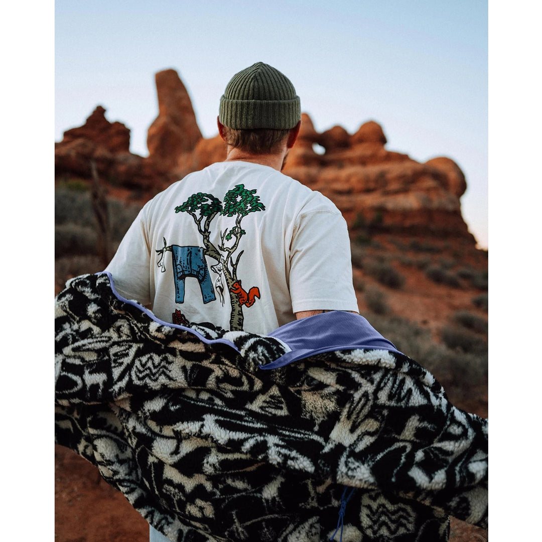 Parks Project Park Shadows Full Zip High Pile Fleece