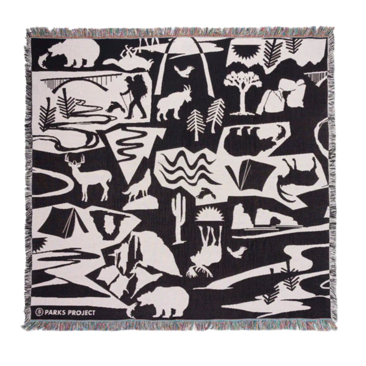 Parks Project Park Shadows Woven Blanket