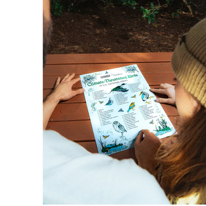 Parks Project x Audubon Bird Checklist Poster