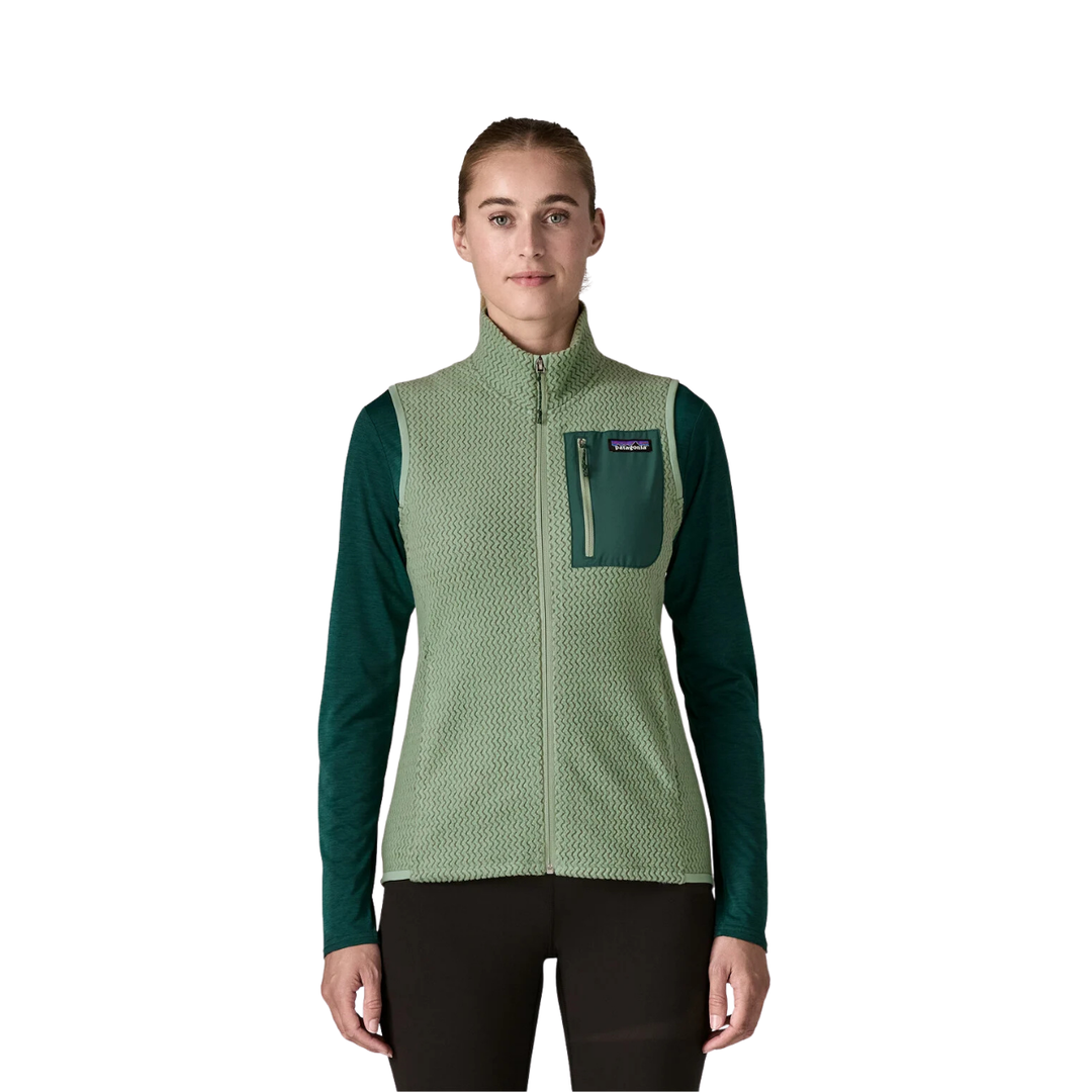 Patagonia Women's R1 Air Fleece Vest - Ellwood Green