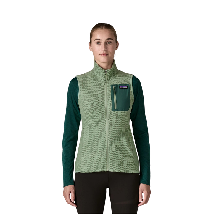 Patagonia Women's R1 Air Fleece Vest - Ellwood Green