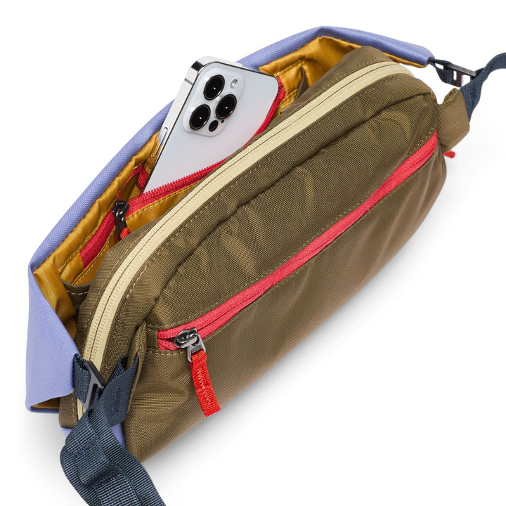 Cotopaxi Coso 2L Hip Pack - Blue Smoke/Live Oak