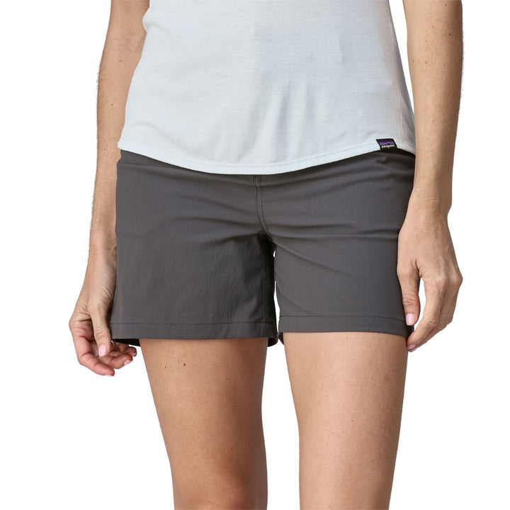 Patagonia Women's Quandary Shorts - 5" - Forge Grey